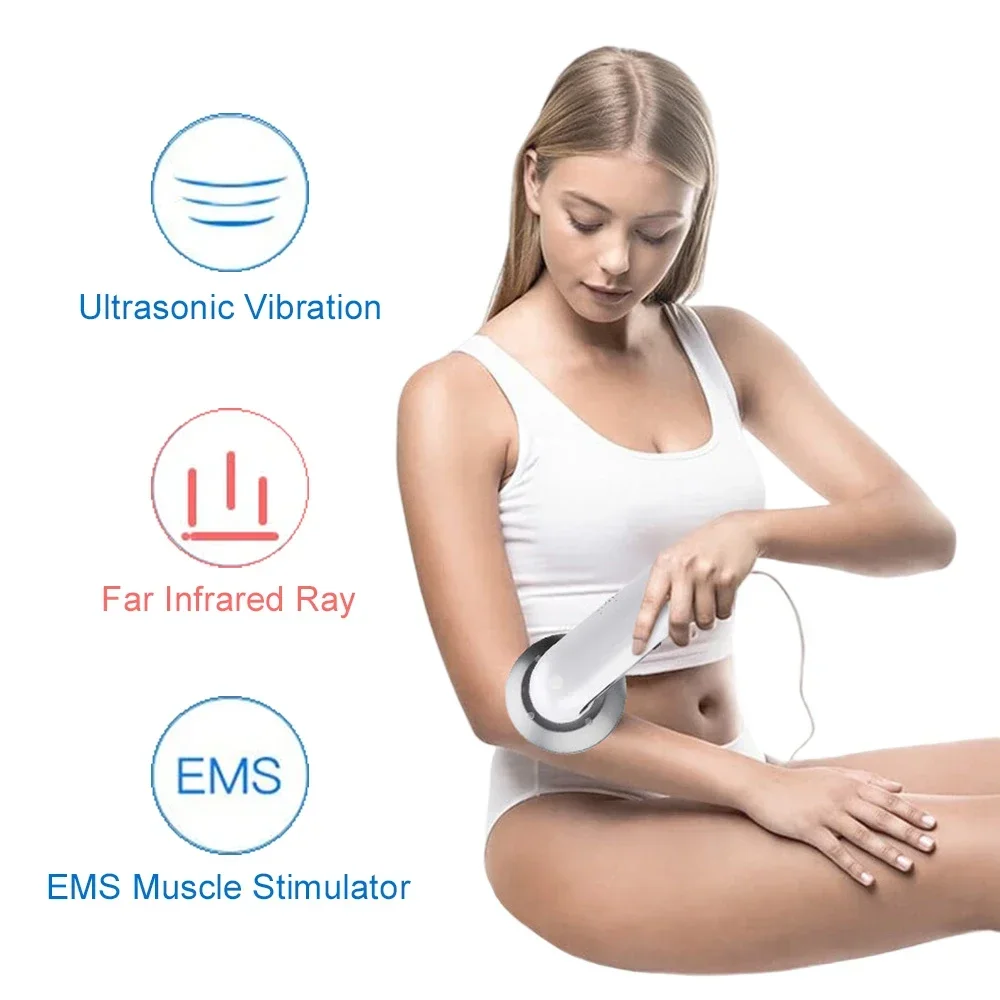 Professional 3-in-1 Slimming Machine: RF Skin Rejuvenation EMS Toning Ultrasonic Cavitation