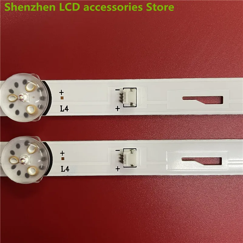 Tira de luces LED de iluminación trasera, accesorio para Ming CAI MC-32A3291 MS-T320-3030-08A. 908L 6LED 3V 575MM 100%