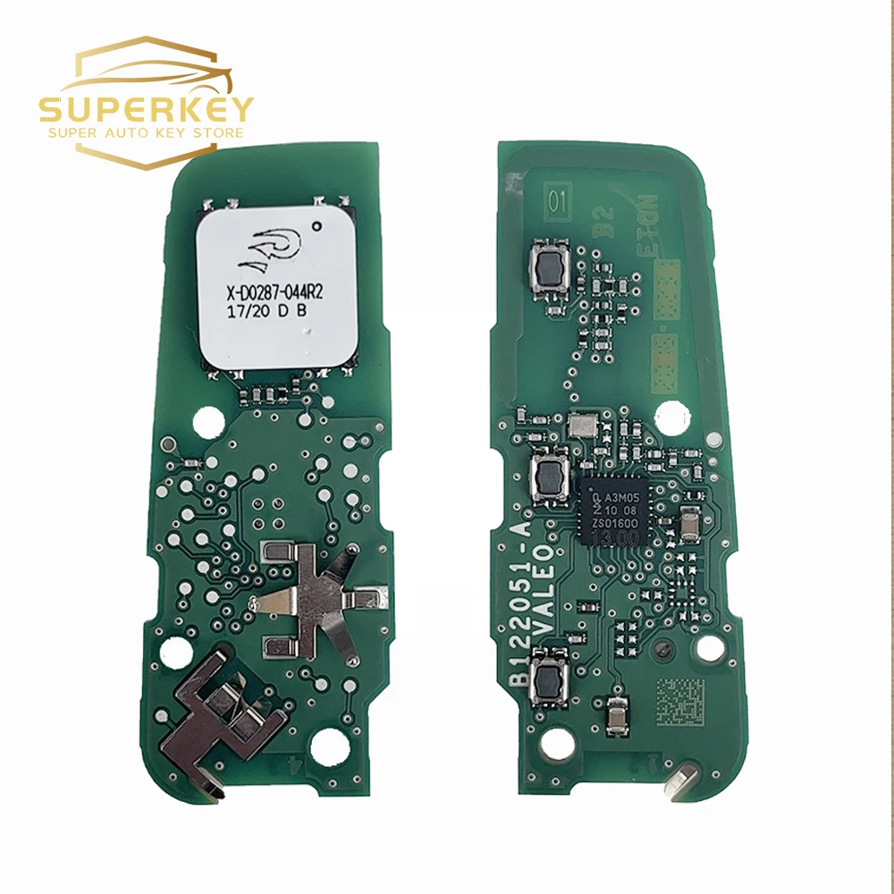 SUPERKEY Original PCB Keyless Go Smart Car Key For CITROEN C4 C3 DS4 DS5 PEUGEOT 308 508 2017 2018 2019 2020 2021 2022