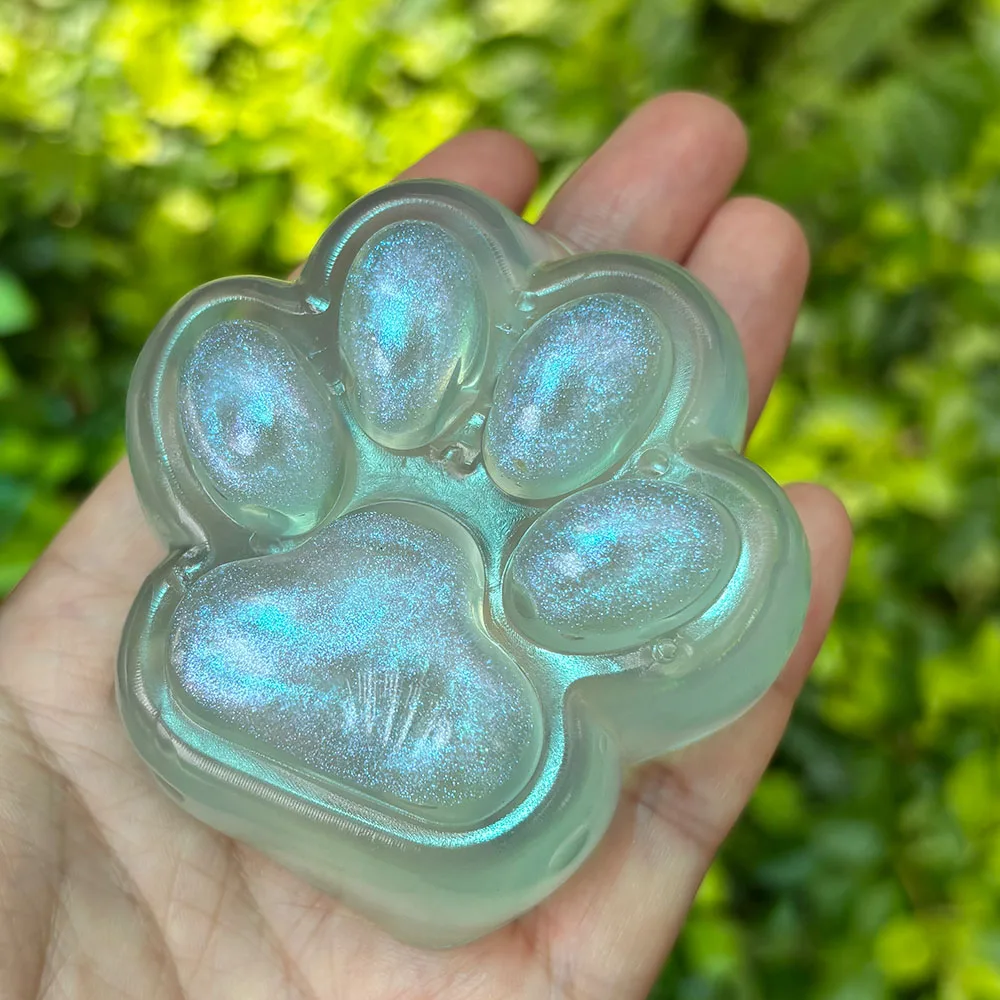 คริสตัล Taba Squishy ของเล่น Cat Claw Mochi Fidget ของเล่นช้า Rebound ความเครียดบรรเทาของเล่น Pinch Soft Squeeze ของเล่นของขวัญ