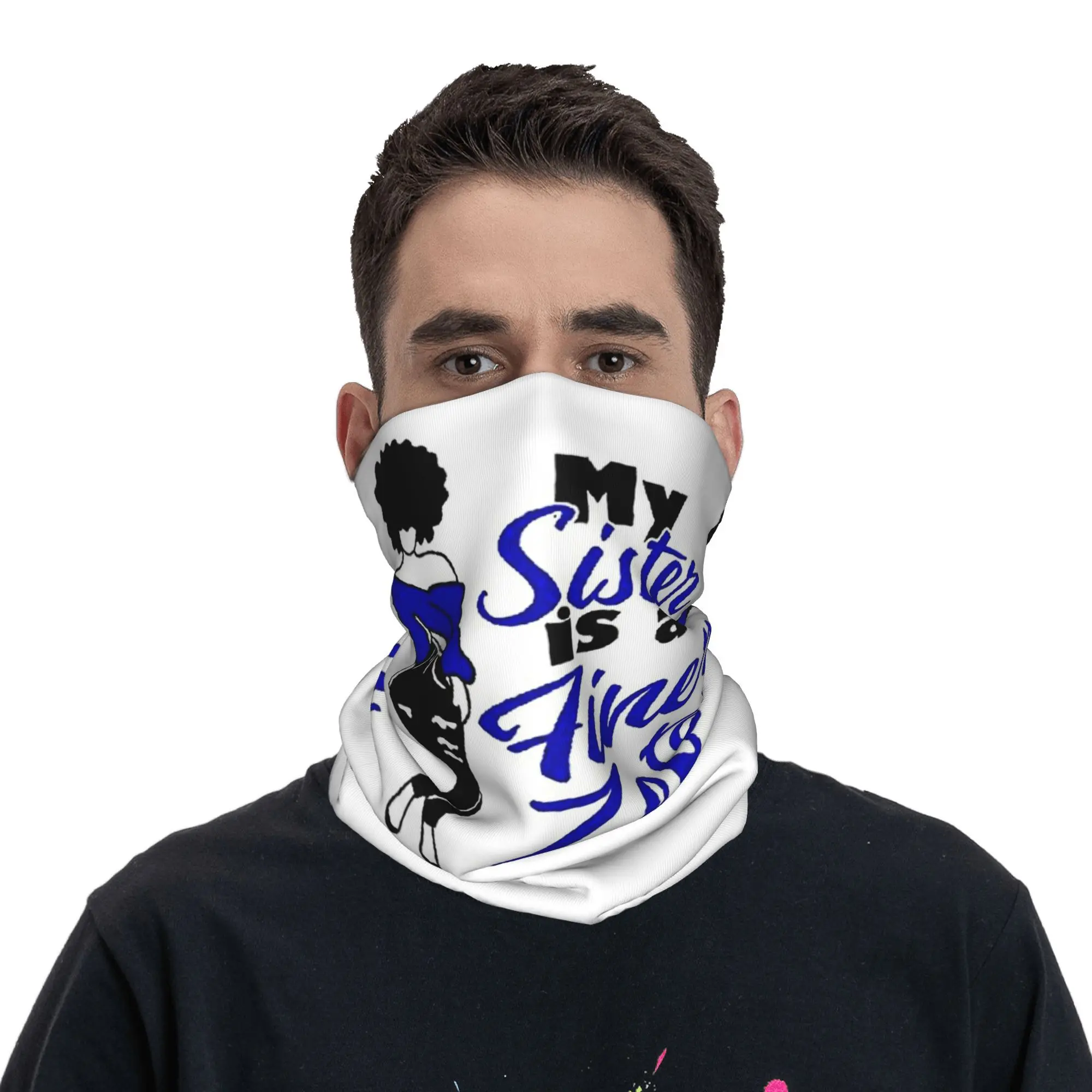 

Zeta Phi Beta Sorority с логотипом, бандана, гетры с принтом, шарф для лица, теплая маска для лица, унисекс, для взрослых, весь сезон