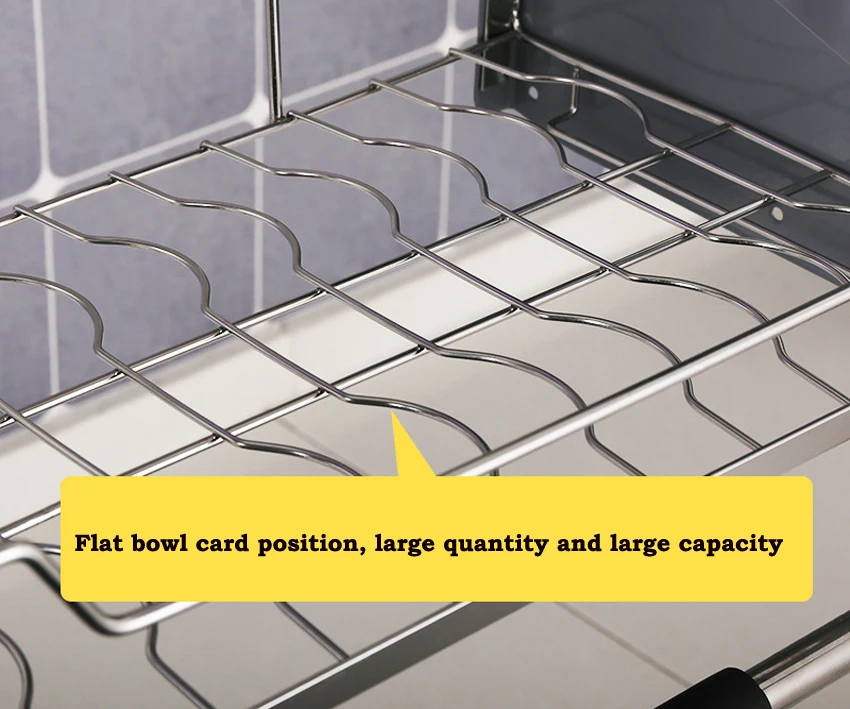 Qwinn 2026-304 stainless steel Kitchen Hanging cabinet dishes pull basket double layer Damping hydraulic lifting drawer - view 6