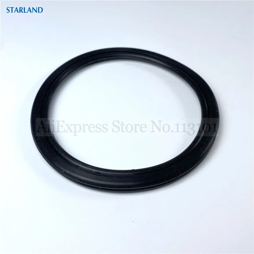 Anillo de sellado grande para máquinas de helado, accesorio de junta negra, reemplazo de VSP Soft, de 10,5 CM diámetro exterior, 1 unidad