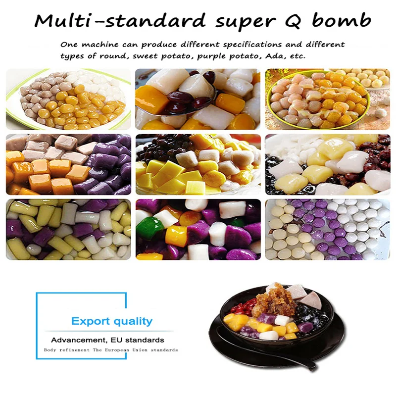 التجارية التلقائي آلة كرات الدقيق الفولاذ المقاوم للصدأ الأرجواني البطاطس اليقطين صانع الجولة Yc-76 س قنبلة القلقاس آلة مستديرة 220 فولت