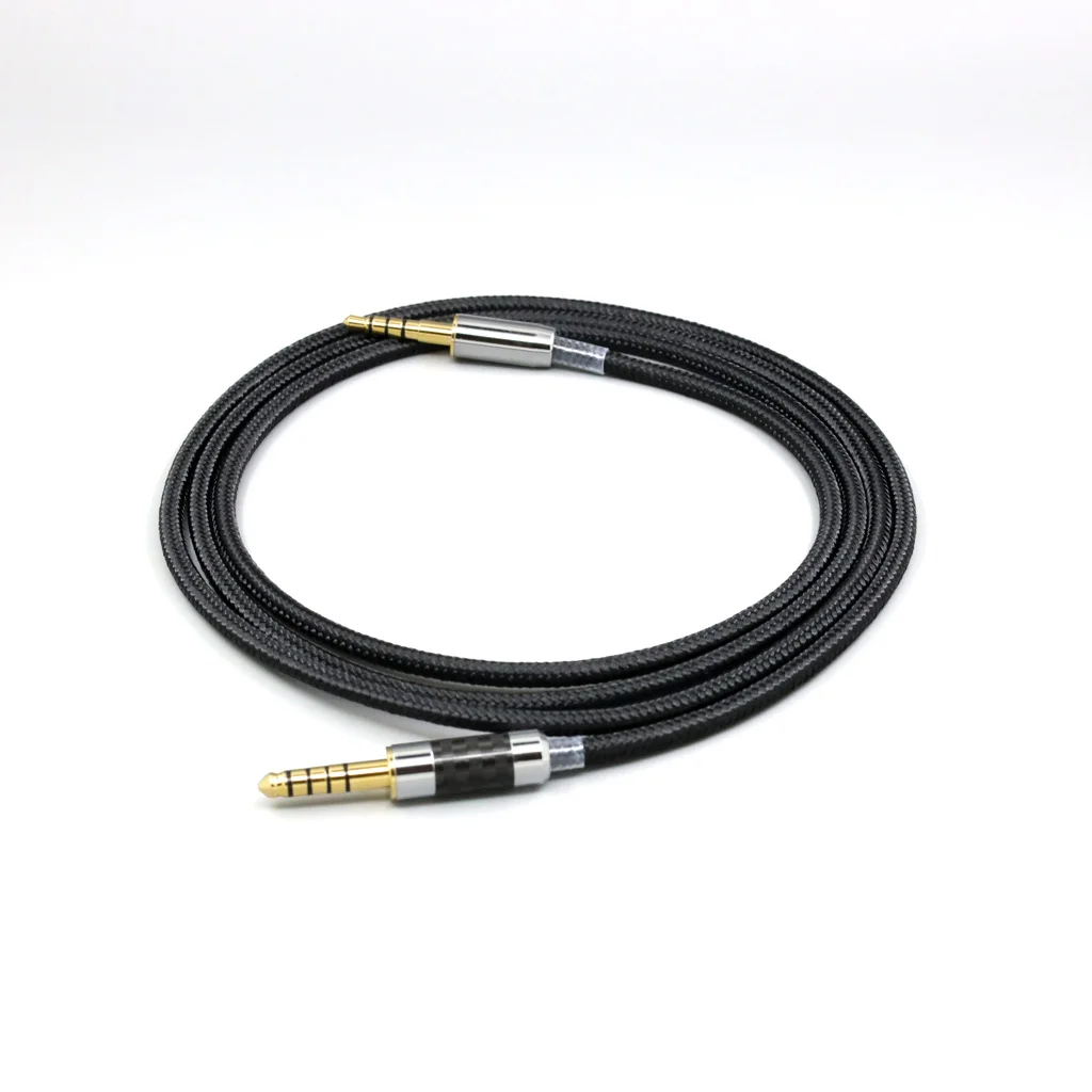 6,5 мм XLR 4,4 мм супер мягкий нейлоновый кабель для наушников OFC для Sony mdr-1a 1adac 1abt 100abn 100ap xb950bt wh1000x h600a h800 LN007544