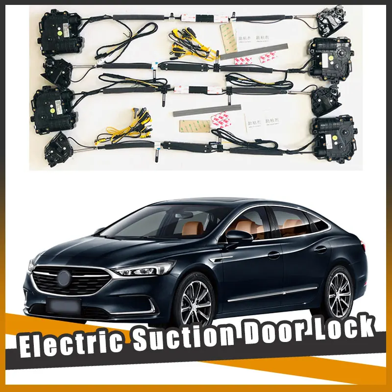 

For Buick LaCrosse 2019~2024 Car Soft Close Door Latch Pass Lock Actuator Auto Electric Absorption Suction Silence Closer