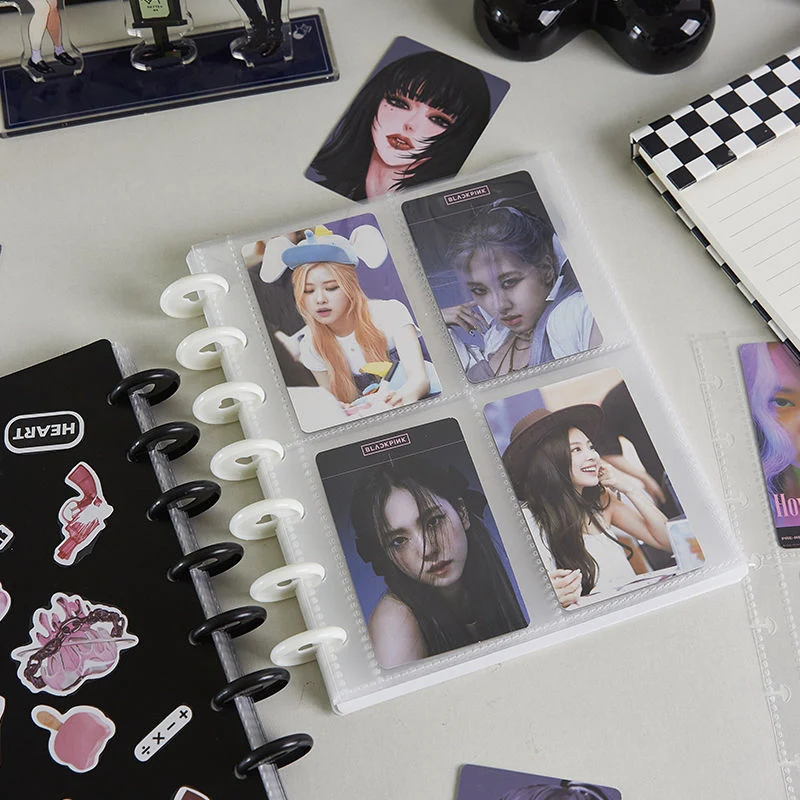 Binder Photocards Holder Kpop Album for Photographs Book Binding Machine Idol Cards Collect Book Photo Card Binder Album