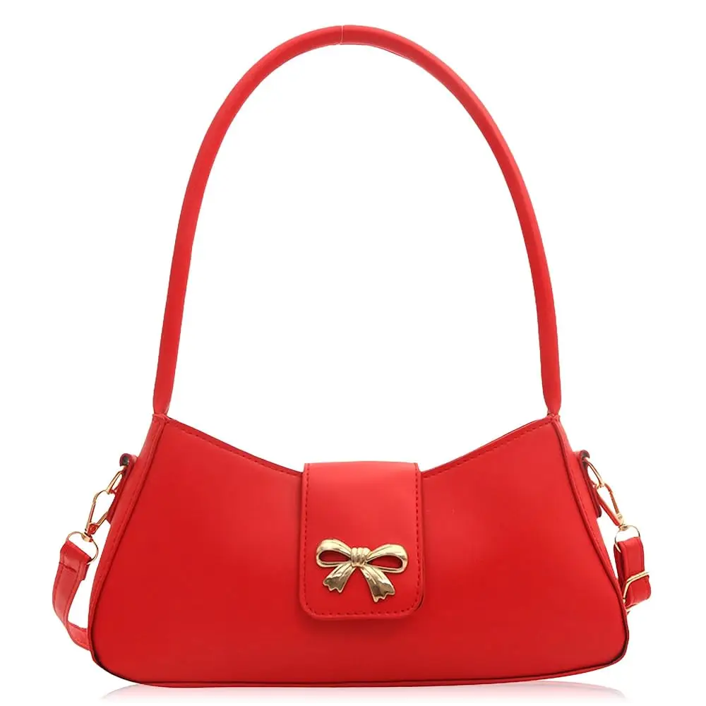 

Shoulder Bags Women Purses Handbags Coquette Bow Purse Y2k Bag Small Shoulder Bag Mini Clutch Hobo Handbag