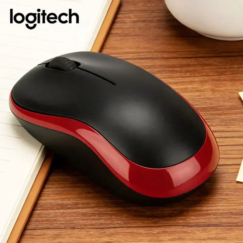 

Мышь Logitech M185, цветная, нескользящая и износостойкая, Plug and Play, идеально подходит для офиса, дома и общежития, высокая производительность по доступной цене