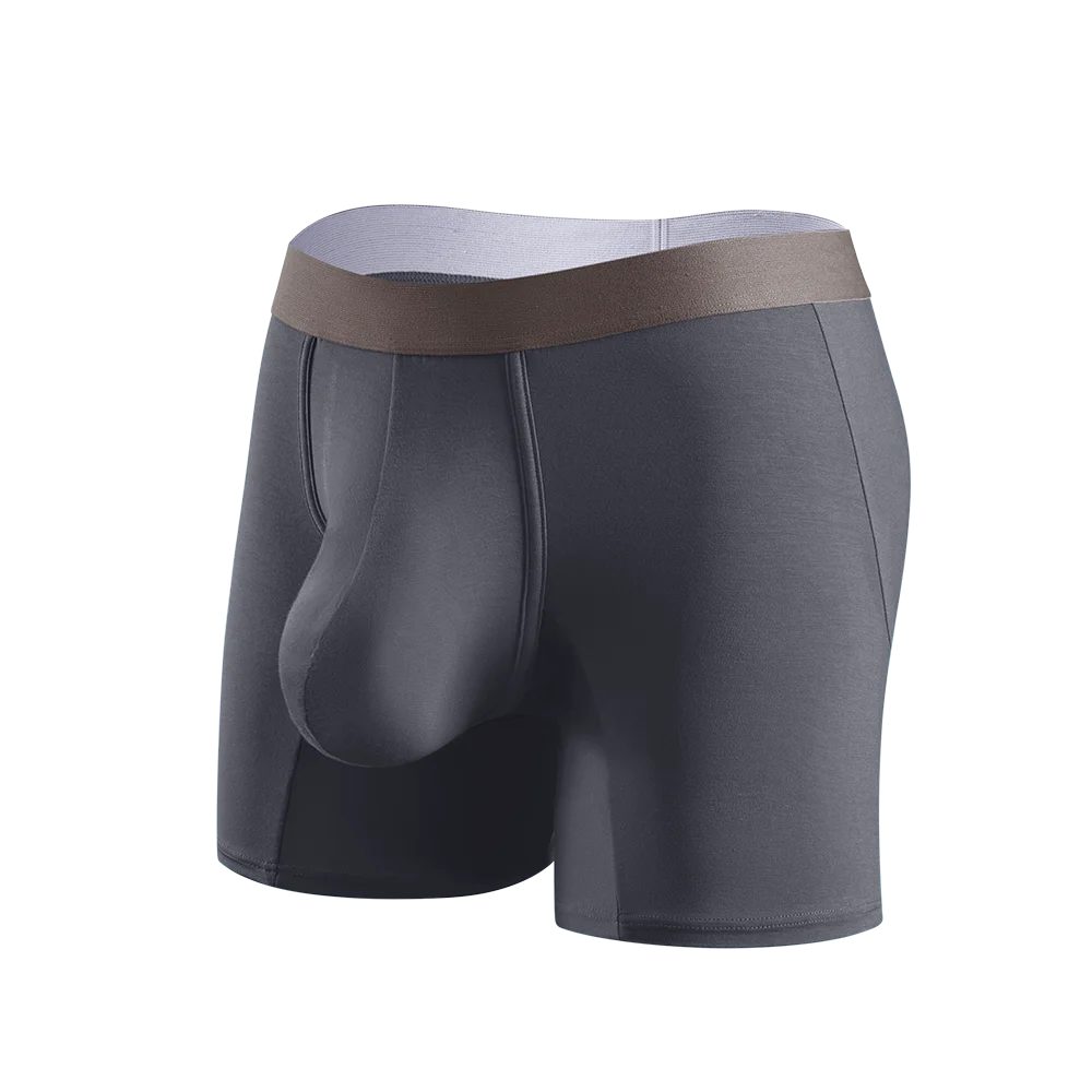 Große Tasche mit flachen Ecken, lange Herrenunterwäsche, Sportshorts