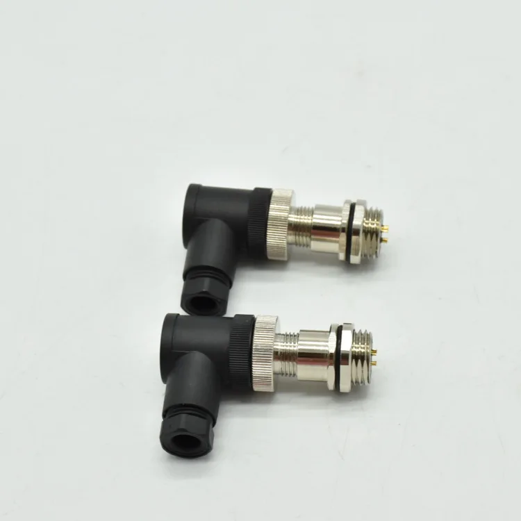 M12-3P connecteur étanche 12M coude Cayplug-modèles complets et bonne qualité