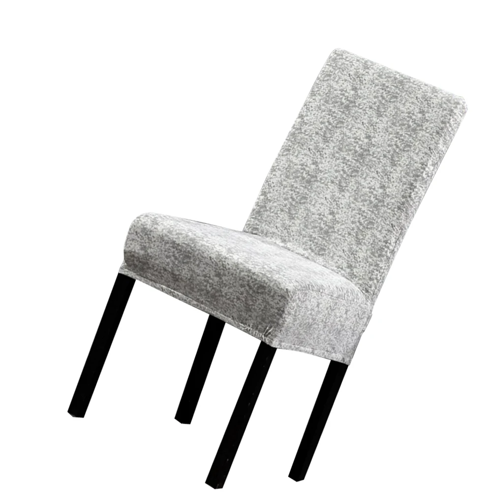 

4 Pcs Chair Cover Stretchy Elastic Polyester Protector for Party Wedding Fits Chairs Size 46 55cm Back Width 36 48cm Seat Length