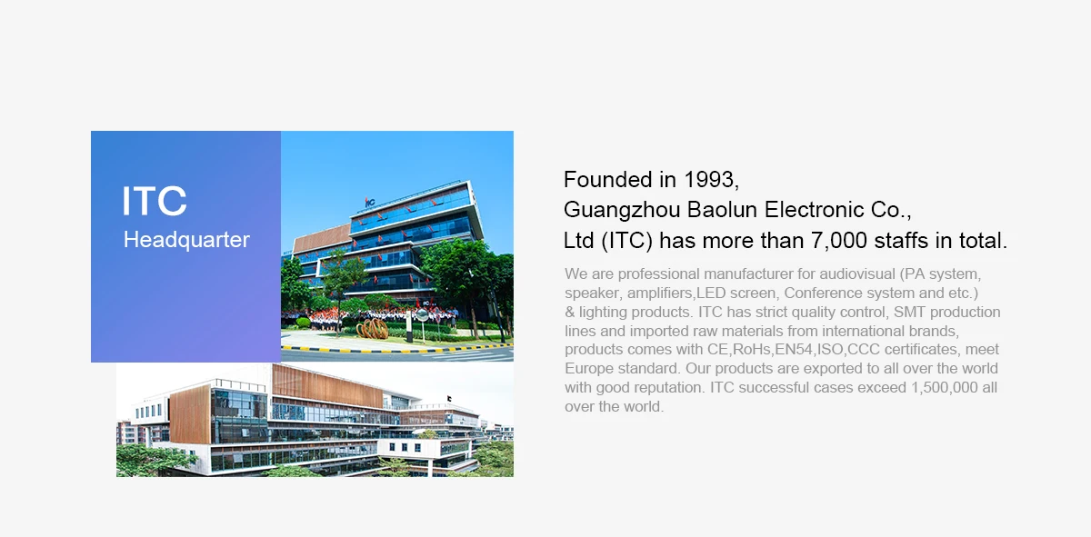 أفضل المبيعات في المصنع، معدات التثبيت على الحائط ذات الاتجاهين، نظام العناوين العامة، صوت الصوت، مكبر صوت مثبت على الحائط