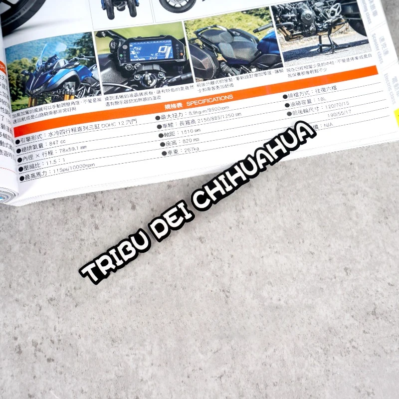 TRIBU DEI CHIHUAHUA Motorcycle Decals Helmet Visor Stickers Lens Decoration for SHOIE KYT HJC Shark ARAI AGV K1 K3 K5-S K3SV K1S