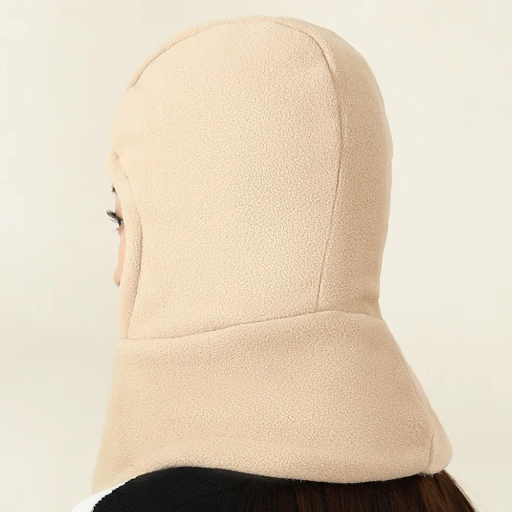 

Neck Protection Balaclava Cycling Cap Fleece Thermal Warm Hat Mask Cold-proof Windproof Ski Windproof Cap Skiing