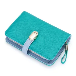 Korean Niche Brand Short Genuine Leather Simple Wallet Zipper Exquisite Wallet Portable Card Holder Coin Purse Wallets for Women