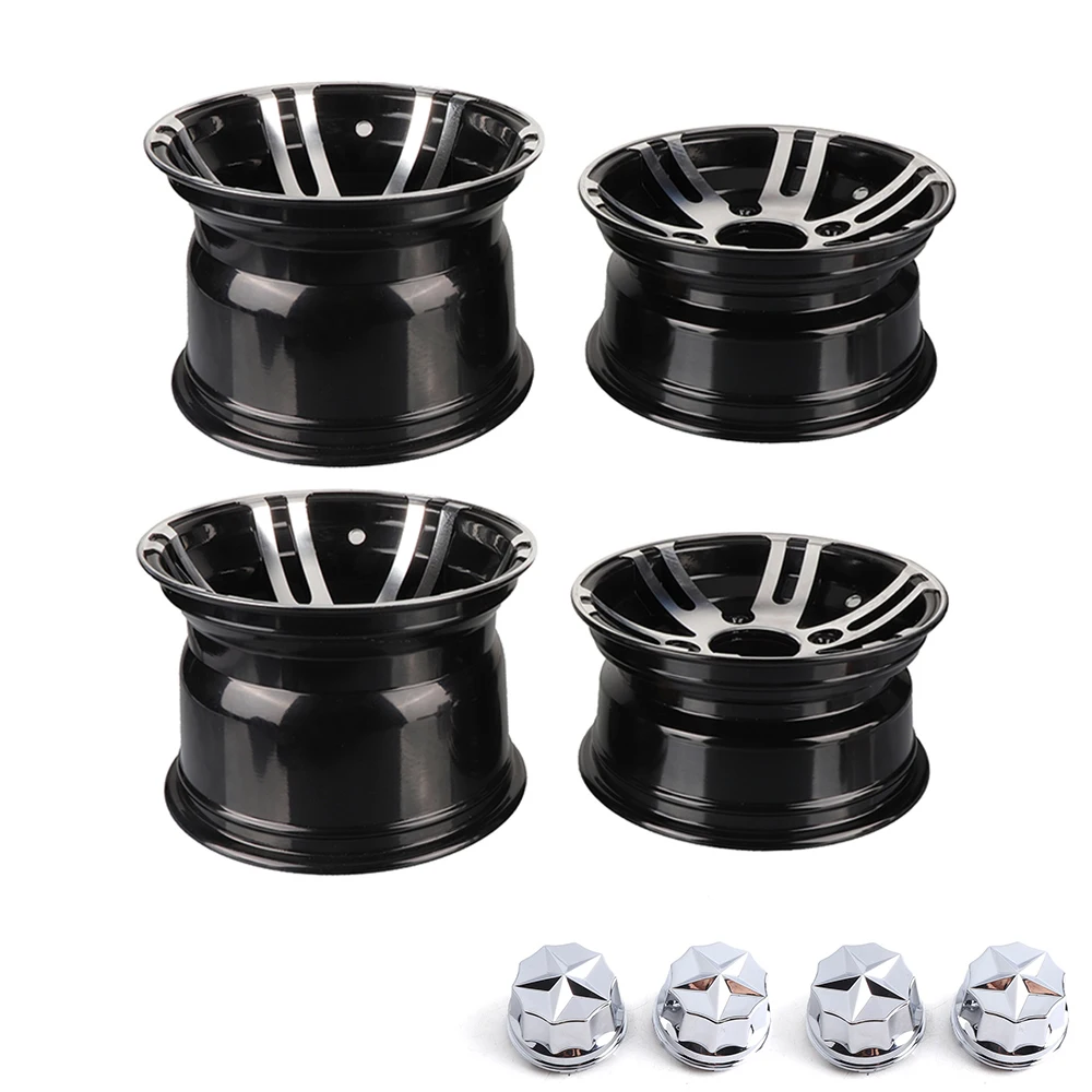 1 Set 12 inch Front and Rear Wheel Hub Aluminum Alloy Rim For 150cc 200cc 250cc 300cc ATV Buggy UTV  Golf Cart Quad Go Kart