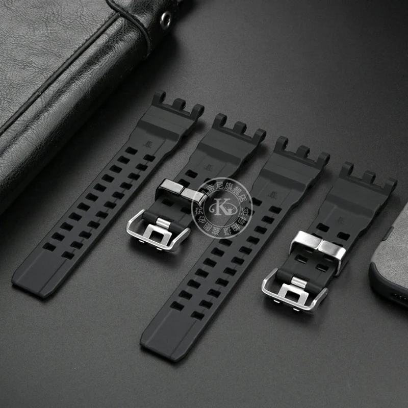 ل G-SHOCK كاسيو حزام (استيك) ساعة للرجال الجيل الثاني كبير الطين الملك تعديل GWG2000 GWG-2000 GWG-2040 الراتنج المطاط حزام #4