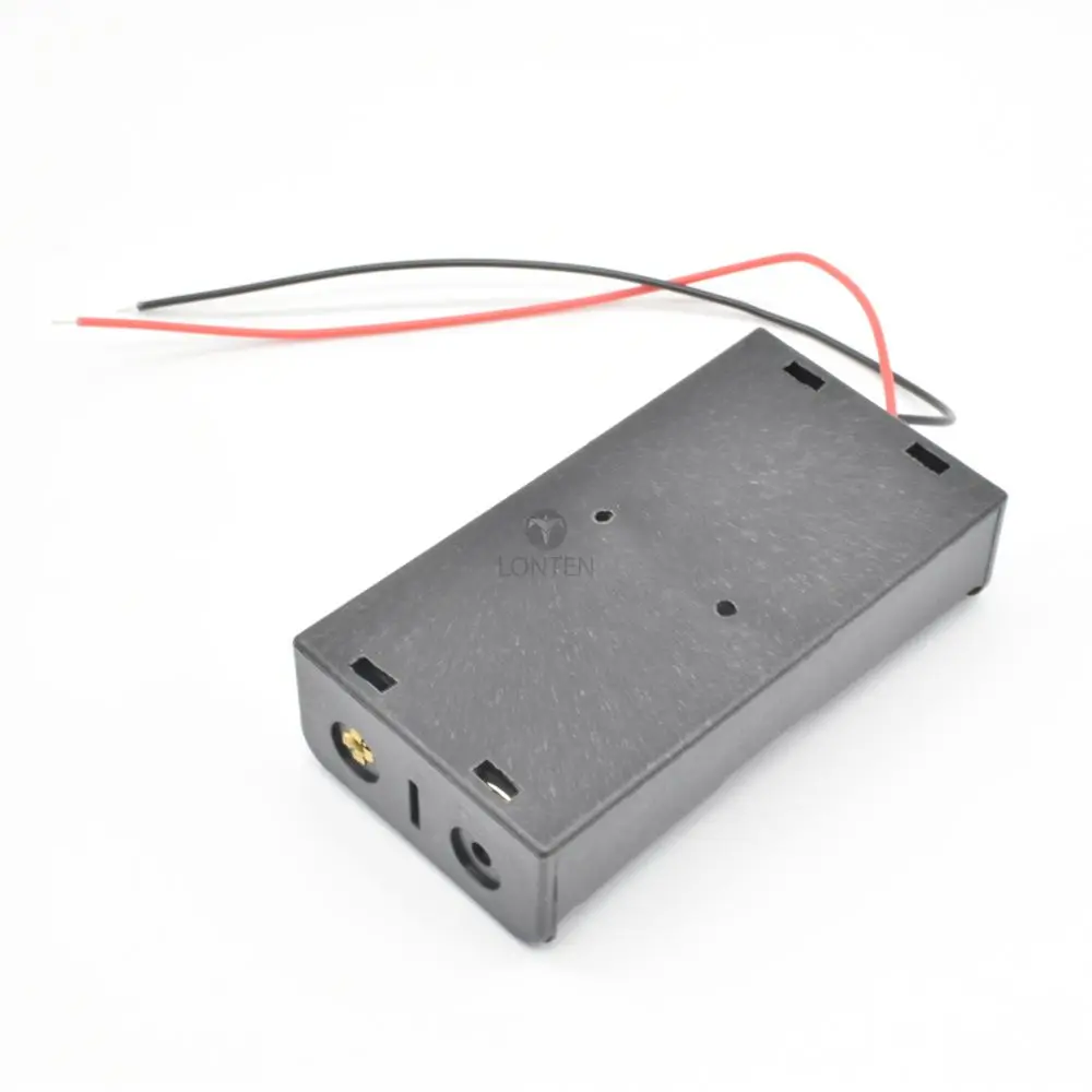 Diy 18650 Batterij Box Opbergdoos 1 2 3 4 Slot Power Bank Hoesjes Batterij Houder Container Hoge Kwaliteit Met Draad Lood Lt00145