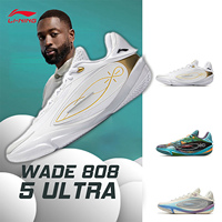 LI-NING Wade 808 5 ULTRA Men Support Stable Basketball Professional Match Shoes Cushioned Anti slip Sports Shoes ABAV015