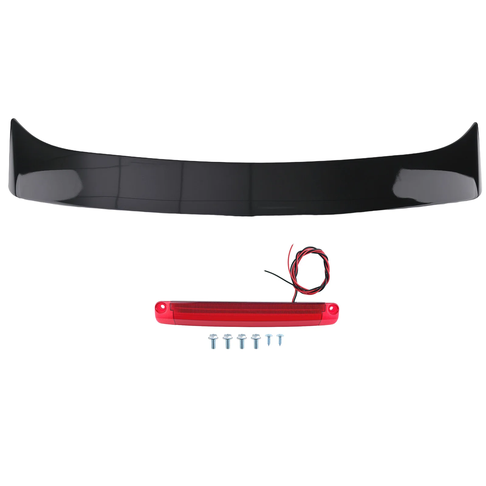 

Глянцевый черный спойлер багажника со светодиодным стоп-сигналом для Toyota Corolla 2003-2008 гг.