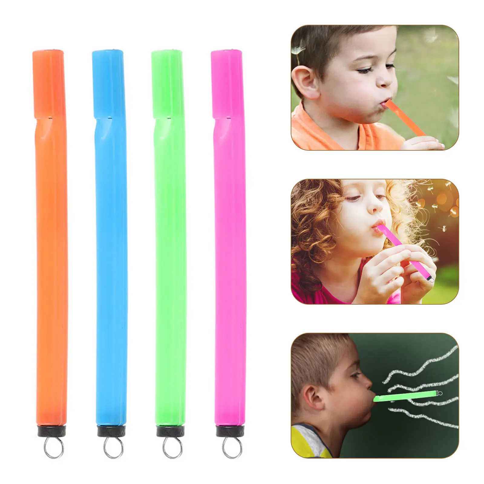 35Pcs Mini Bird Whistle Musical Slide Whistle Kids Outdoor Playing Educational Fun Birdcall Flute Bird Flute Plastic Clarinet