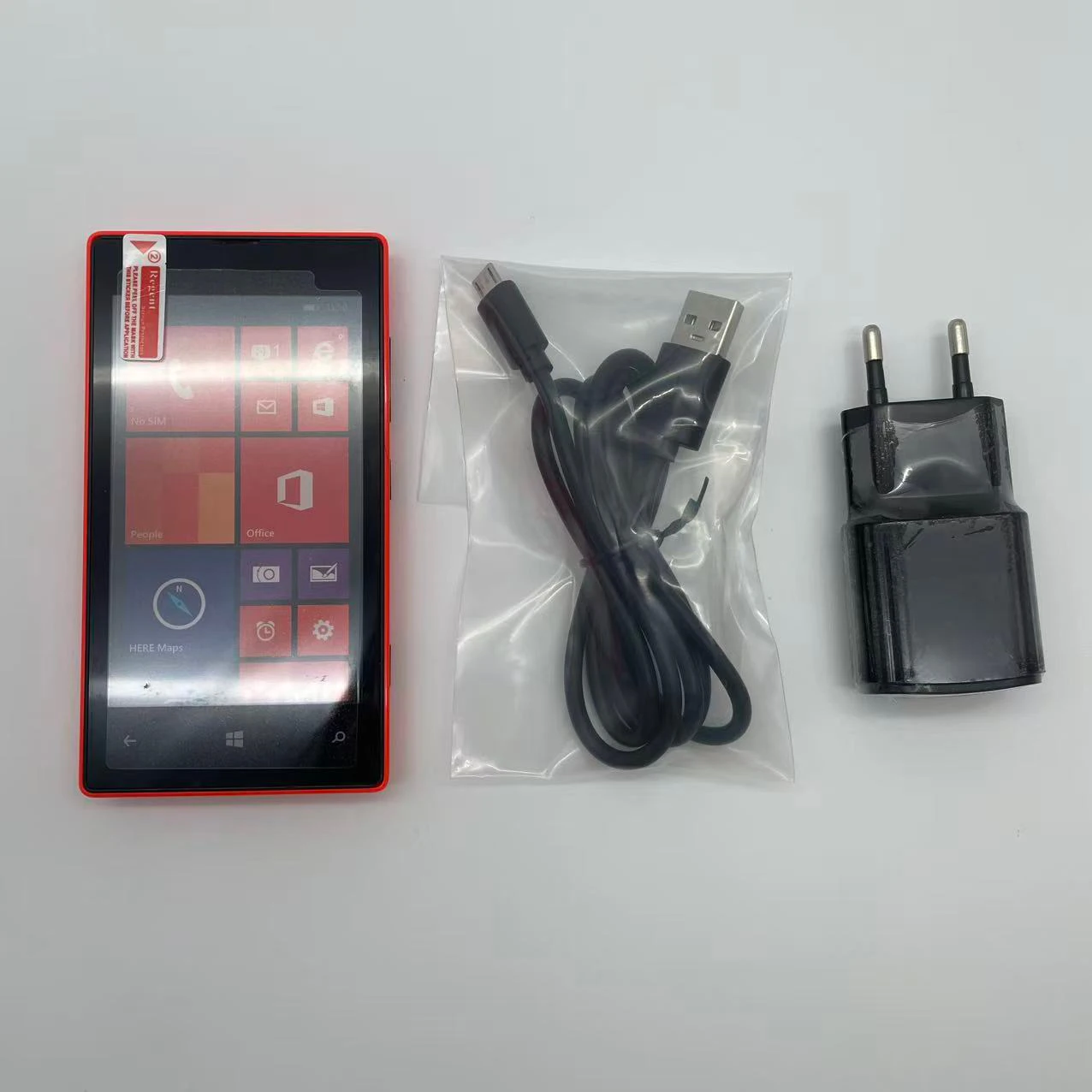 الأصلي مقفلة Lumia 525 شريحة واحدة 8GB ROM 1GB RAM 4.0 "بلوتوث شحن سريع 3G LCD الهاتف المحمول في حالة جيدة