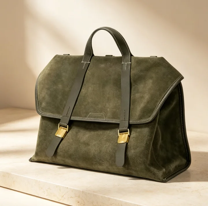 S 2026 New Version Casual Commuting Shopping Vertical Retro New Large Backpack Denim Canvas Document Computer Bag Fashionable