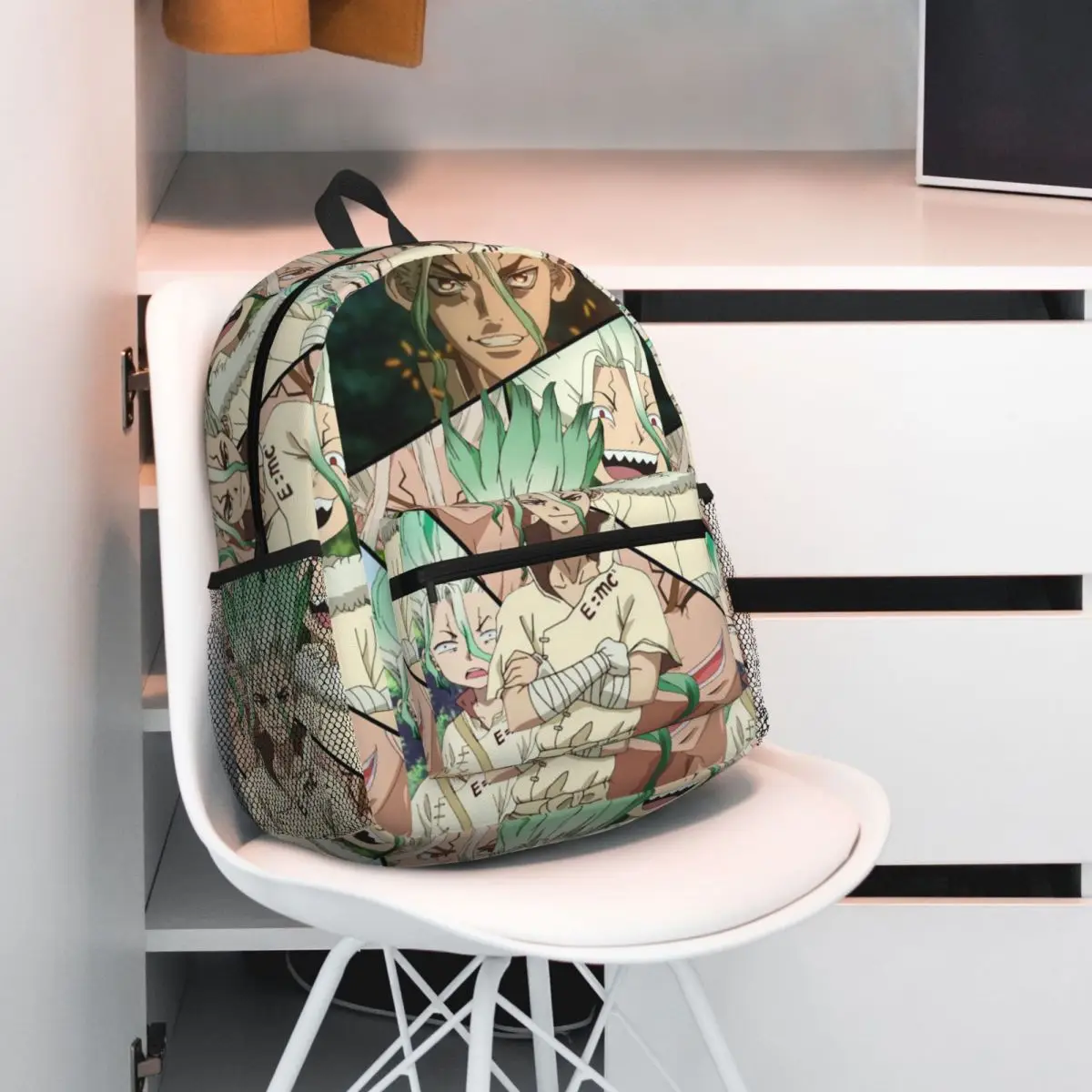 

Senku Ishigami Dr Stone Apan аниме рюкзак большой вместимости для мальчиков и девочек сумка для книг школьная сумка сумки на плечо для мужчин и женщин