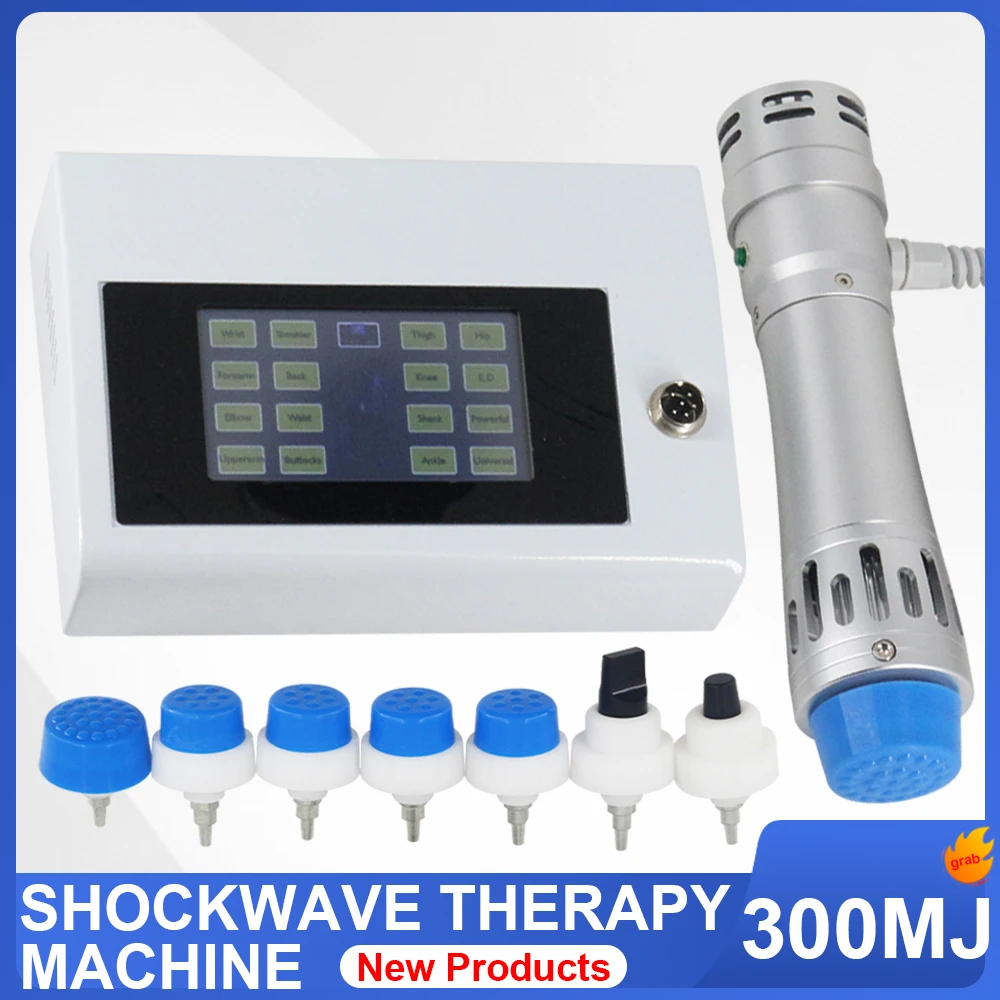 

300MJ Professional Shockwave Therapy Machine Effective Relieve Limbs Pain ED Treatment Relax Massage Shock Wave Massage Machine