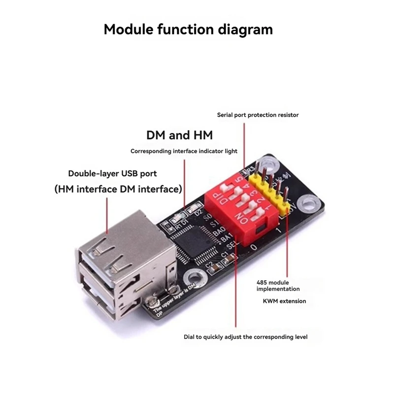 Clavier et souris Tech HID vers port série, numérisation de clavier virtuel vers port série USB, 12Mbps, Ch9350