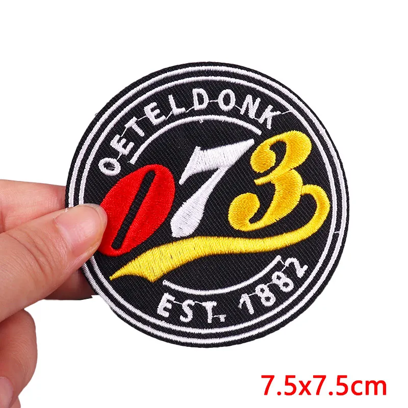 2025 New Oeteldonk Embroidery Patches For Clothing Netherland Emblem Carnival Iron On Patches On Clothes DIY Applique Badge Gift