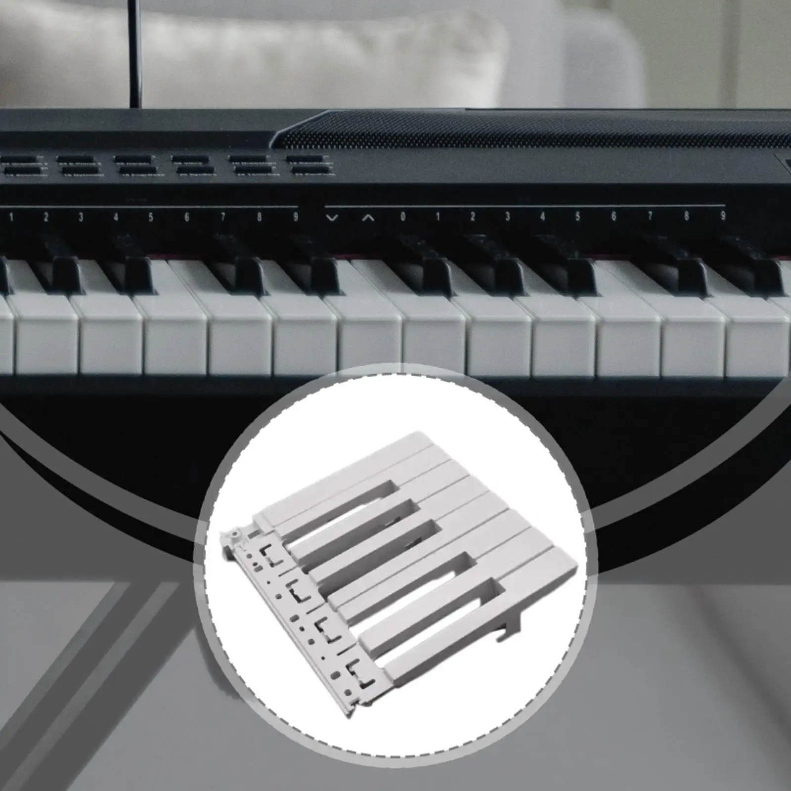 

Сменная клавиша для музыкального инструмента, прочная белая панель из АБС-пластика для PSR S5 S550 S650 Studio Performance