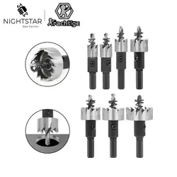 Juego de Brocas HSS de Punta de carburo, 12mm-70mm, aleación de Metal de acero inoxidable para herramientas de carpintería, brocas de 32 tamaños