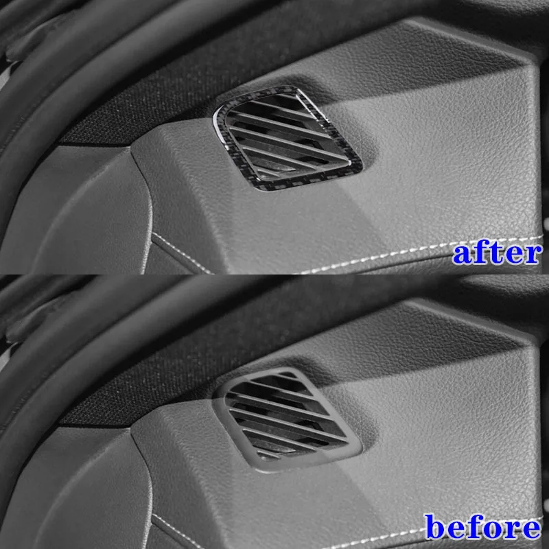 

For 19-22 Toyota Supra A90 Carbon Fiber Side Vent Decoration Patch Interior Modification Accessories