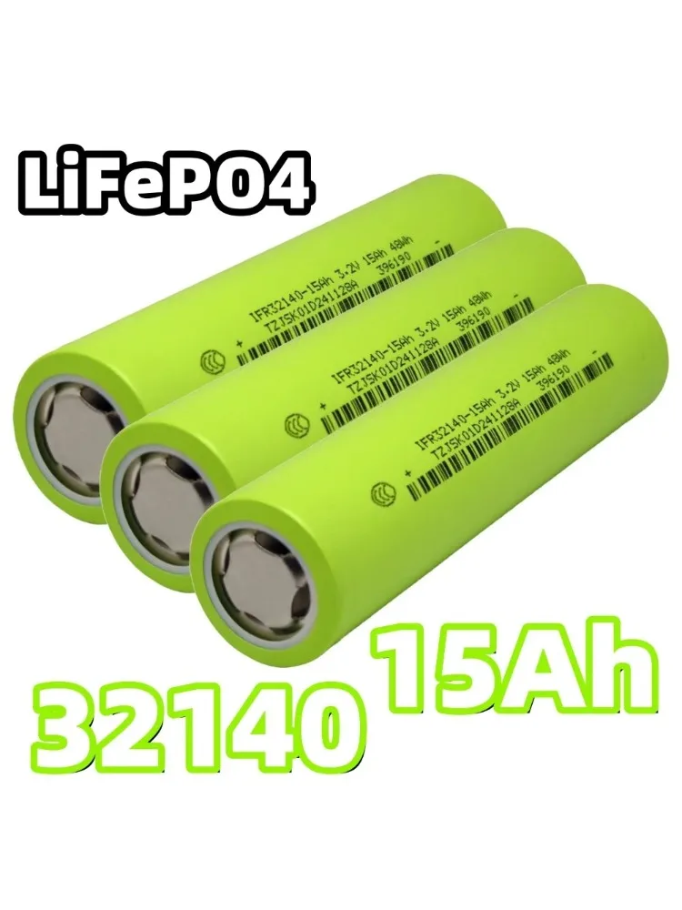 32140 LiFePO4 batterie 3.2V 15Ah bricolage 12V 24V 36V batterie haute puissance 15000mAh