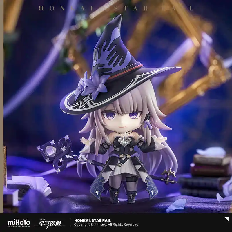 10cm Honkai: Star Rail The Herta Figure Highly Articulated Action Figure Q Version Model Desk Decor Collect Toy Birthday Gift