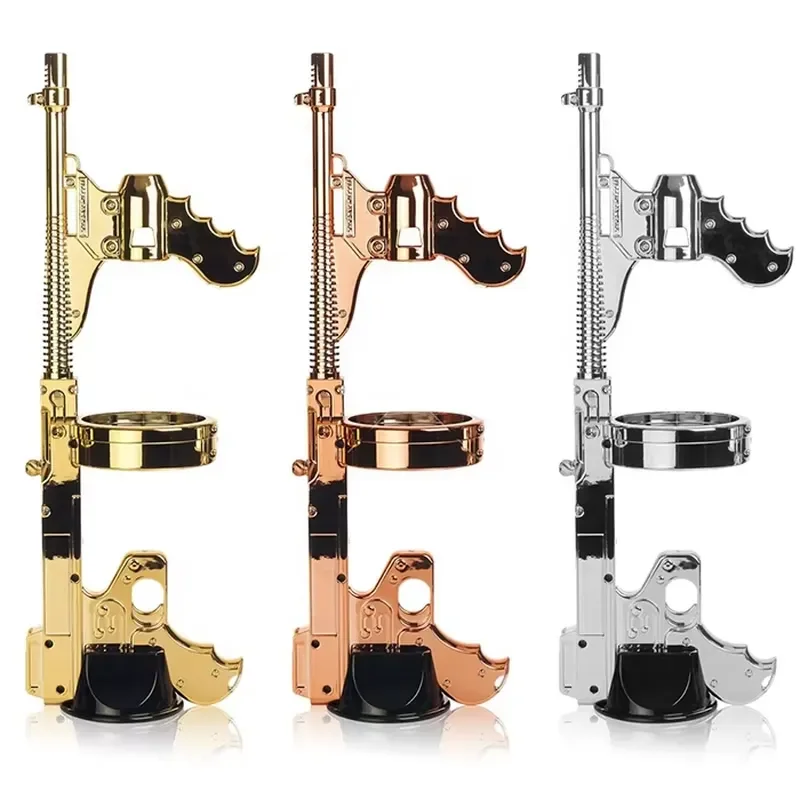High Quality LED Plastic Wine Gun Sprayer Bottle Display Rechargeable Battery Christmas New Year Thanksgiving Halloween