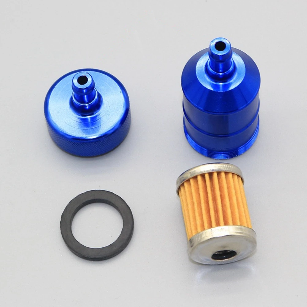 

Aluminum Alloy Filter For Motorcycle Car Universal Fuel Oil Filtration System Cnc Threaded Lightweight Durable