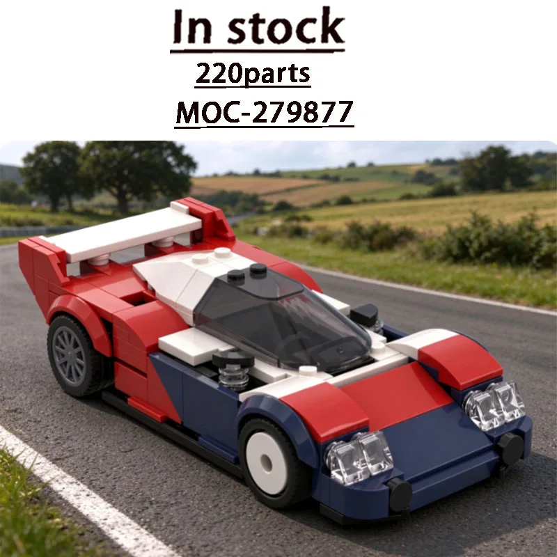 Building Block Model MOC-279877 Creative Custom Hot-Selling Forest Sports Supercar 220 Parts Birthday Christmas Toy Gift