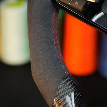 Pro Škoda Octavia Superb Custom volant z uhlíkových vláken s vyhříváním a funkcí klimatizace 6 nejlepší prodej Volanty u Škody Octavia - №2