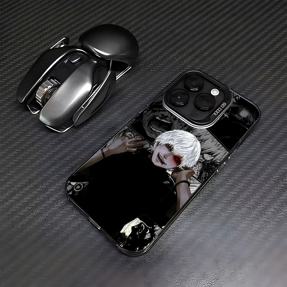 Neue Coole T-Tokyo Ghoul Anime Handyhülle für iPhone 17 16e 16 15 14 13 12 11 mini Pro Max X XR XSMAX 8 7 Air Plus Sturzsicher Matt