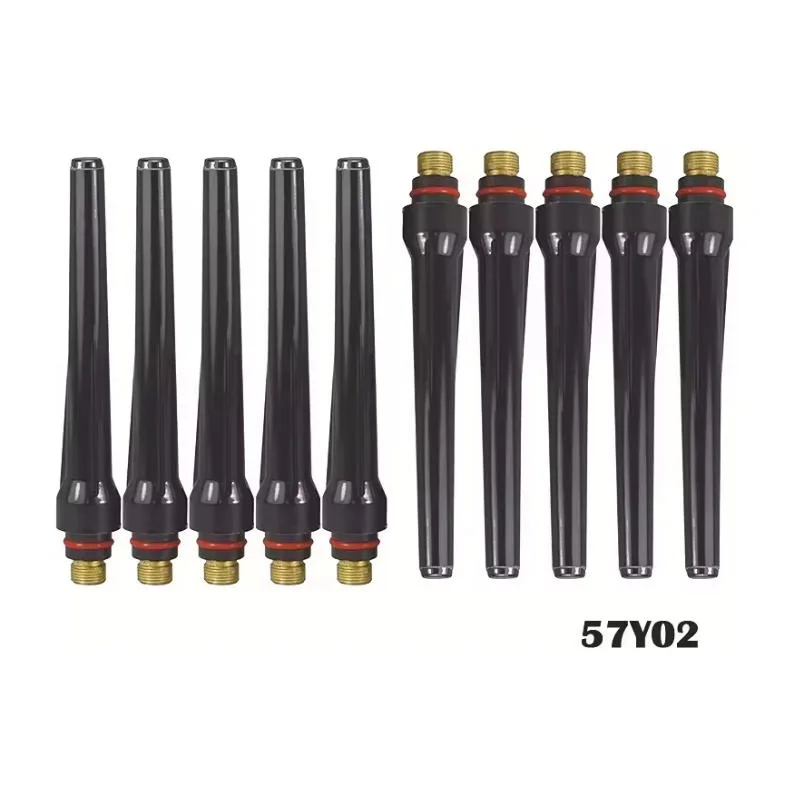 

WP-17 WP-18 WP-26 57Y02 Аксессуары для аргонодуговой сварки: длинная задняя насадка для сварочного пистолета, подходит для TIG-сварочных горелок