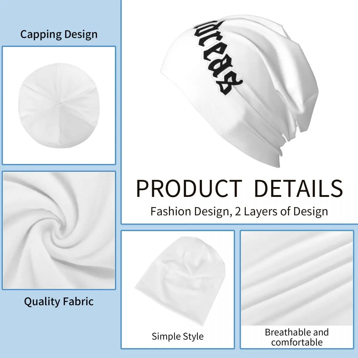 Sherm Head GTA San Andreas Logo قبعة محبوكة دافئة قبعة بونيه الموضة الخريف الشتاء في الهواء الطلق قبعات حريمي للجنسين الكبار