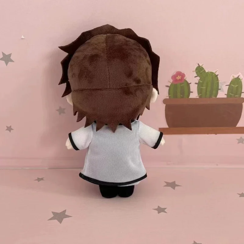 20cm Abarai Renji Plush Doll Soft Stuffed Cartoon Anime Soft Plush Toys Bleach Abarai Dolls Aizen Sousuke Fan Holiday Gift