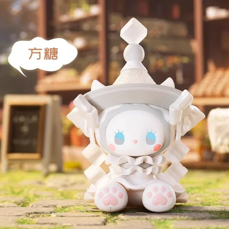 إيما سيكريت فورست مقهى سلسلة صندوق أعمى تخمين حقيبة سطح المكتب الديكور لطيف نموذج هدية فتاة حقيبة أعمى اللعب أنيمي الشكل