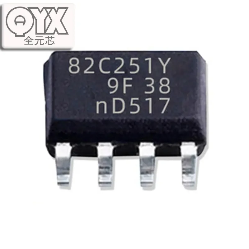 

10 шт./лот 82C251Y PCA82C251T/YM PCA82C251T CAN 24 В SOP-8 новый оригинальный