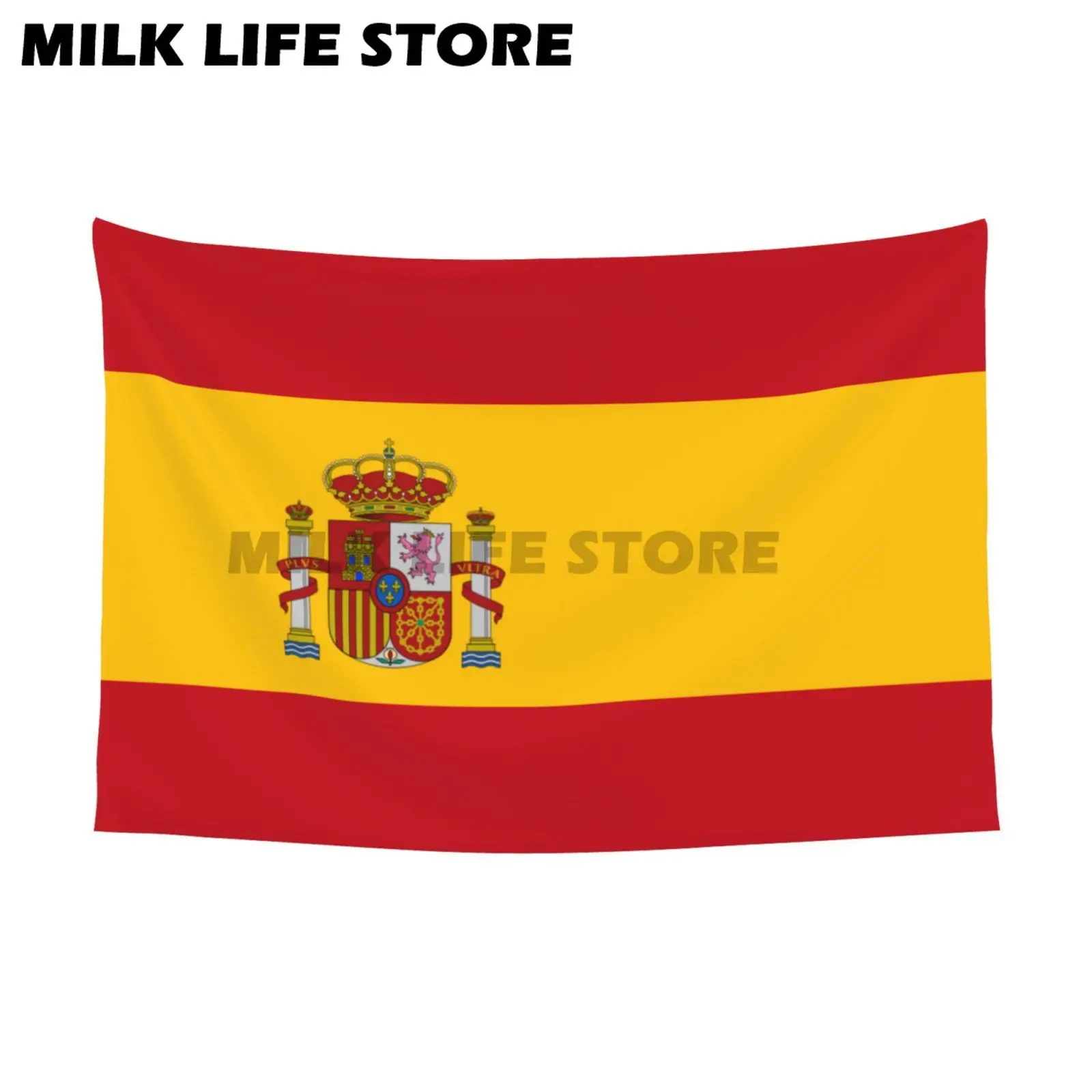 Double-sided Civil Guard Flag Spain Vivid Color Spanish Fade Proof Double Stitched National Country Banner 3x5FT