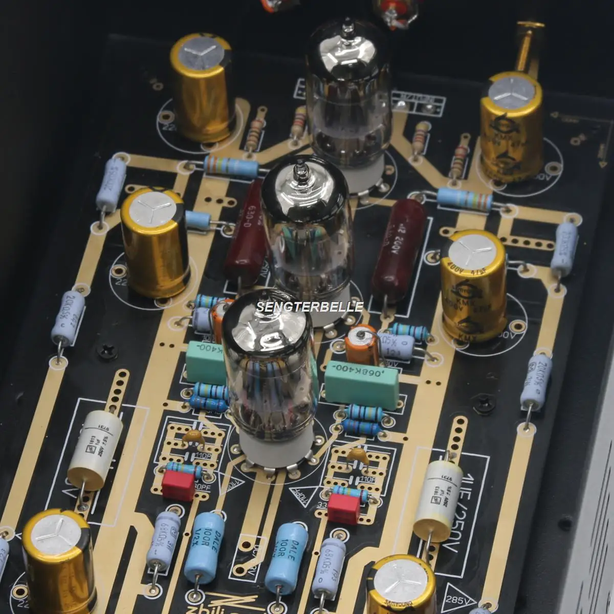 Finished HiFi EAR834 MM RIAA Turntables ECC83 Stereo Tube Phono Amplifier LP Turntable Pre-Amp