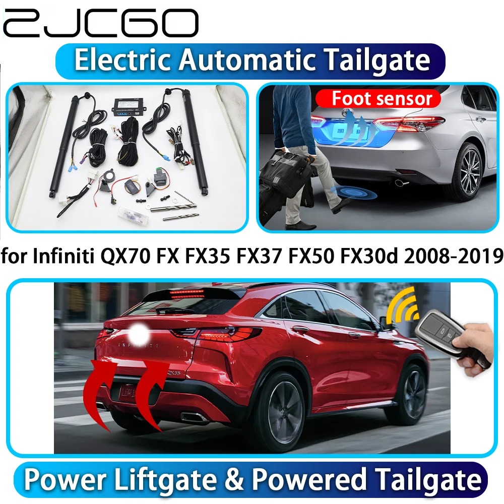 

for Infiniti QX70 FX FX35 FX37 FX50 FX30d 2008-2019 Automatic Power Liftgate Powered Tailgate Intelligent System Trunk Lift Kit